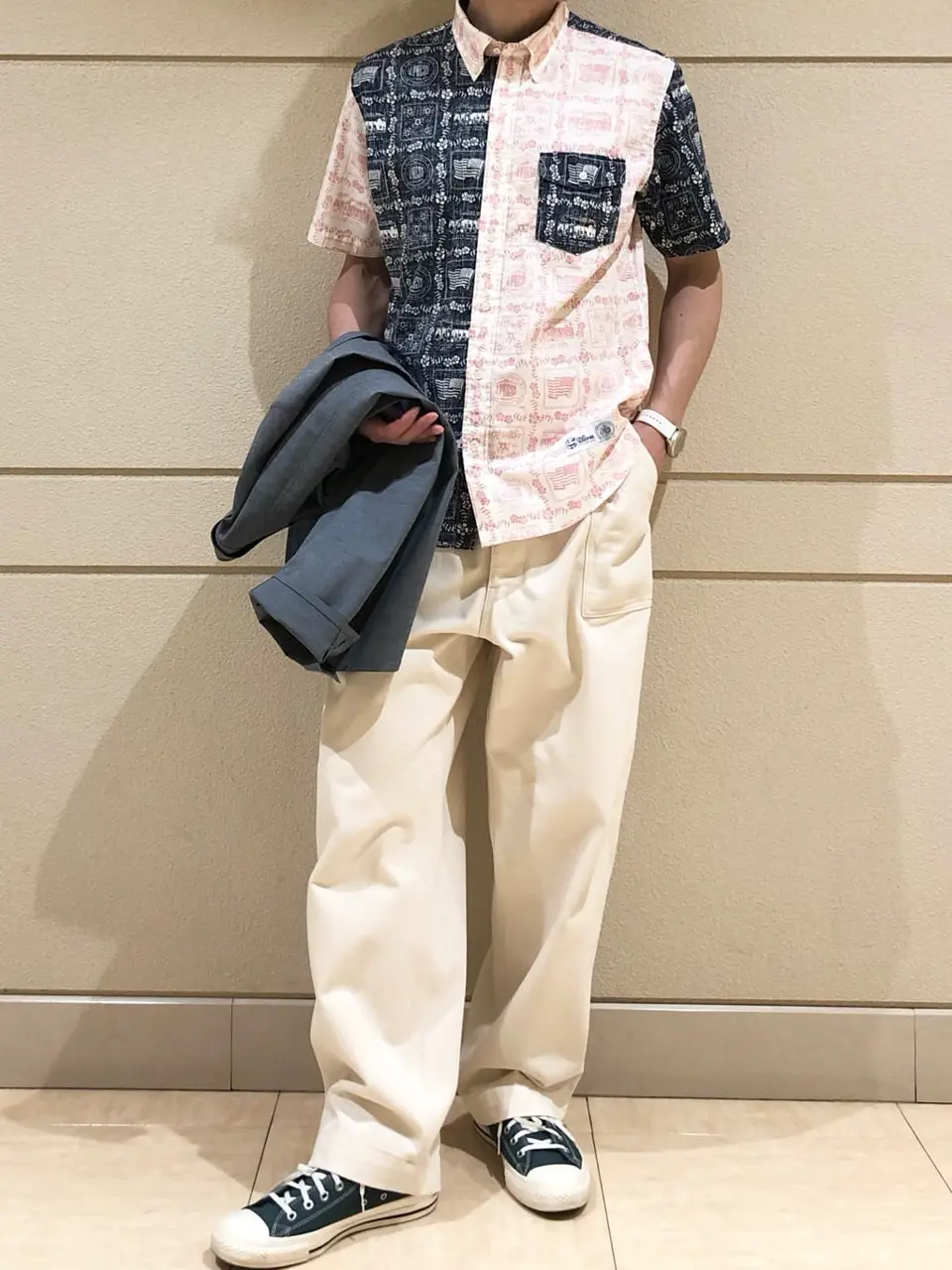 J.PRESS MEN 赤石 コーディネート画像