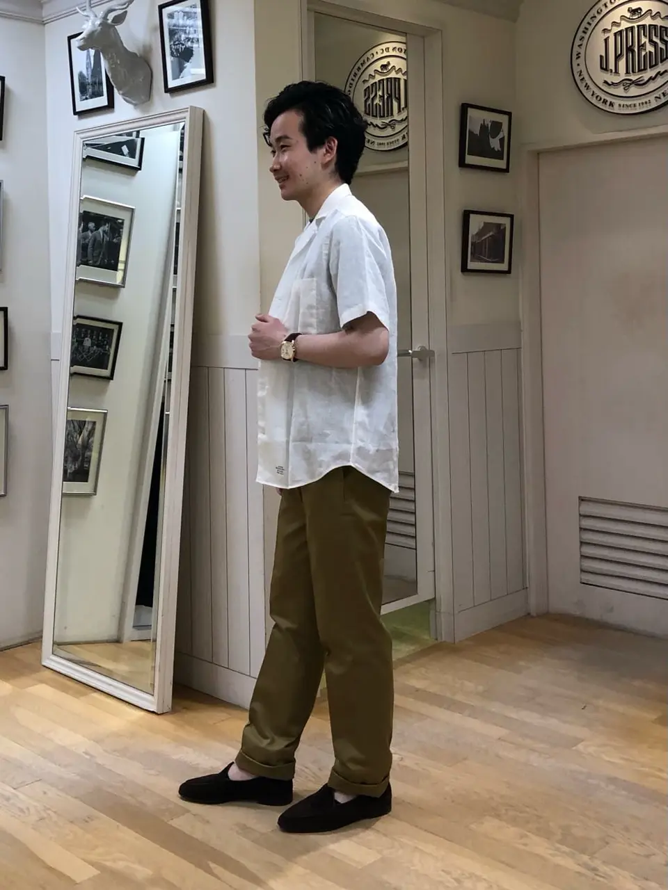 J.PRESS MEN 山本 コーディネート画像