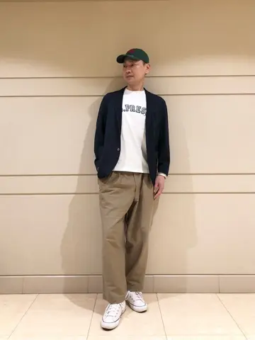 J.PRESS MEN 赤石 コーディネート画像