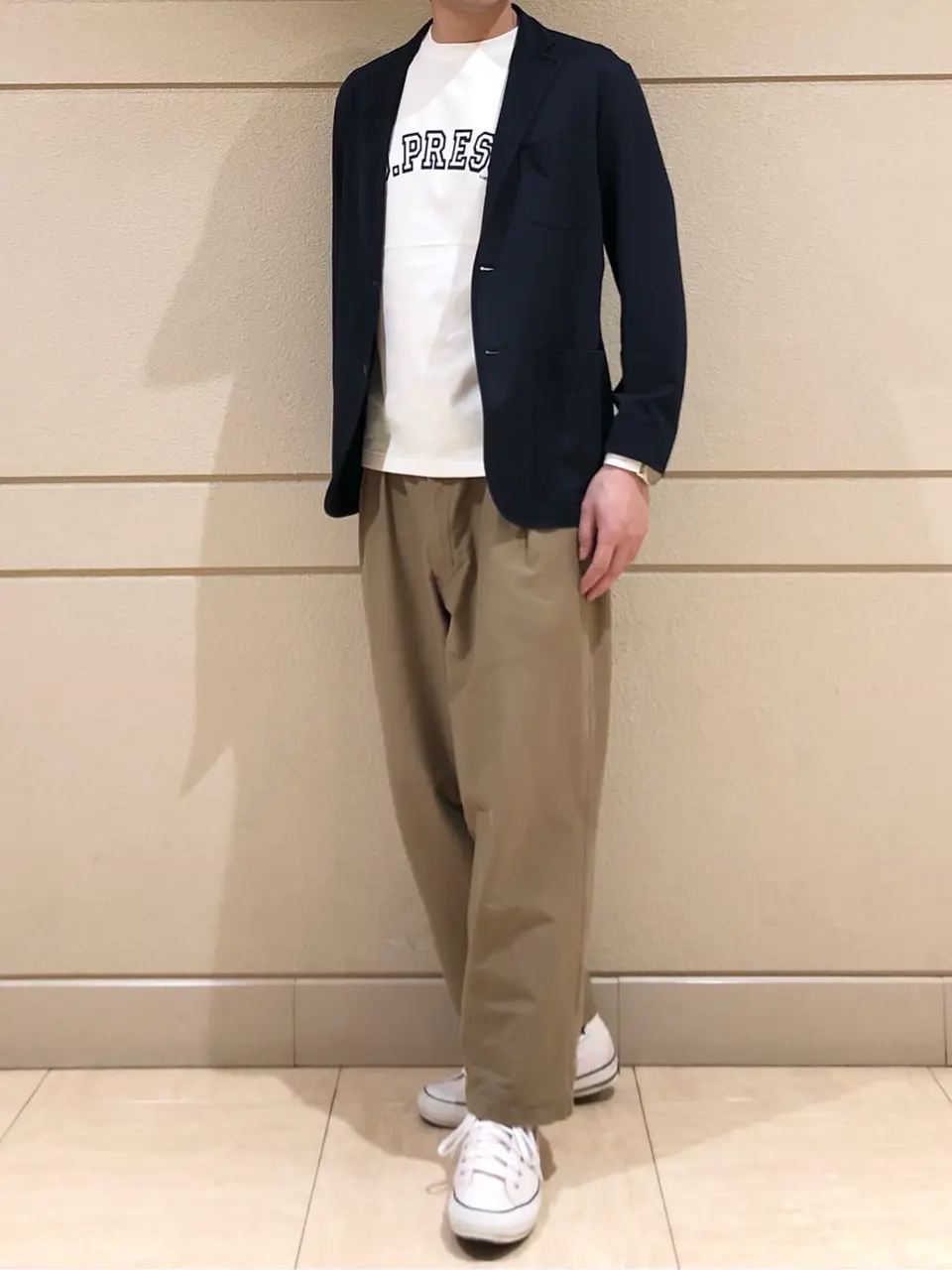 J.PRESS MEN 赤石 コーディネート画像