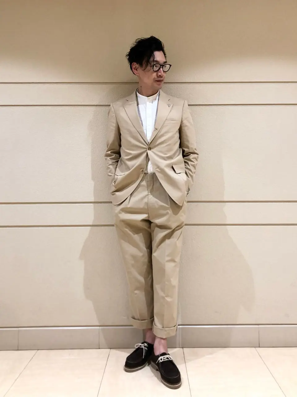  赤石 コーディネート画像