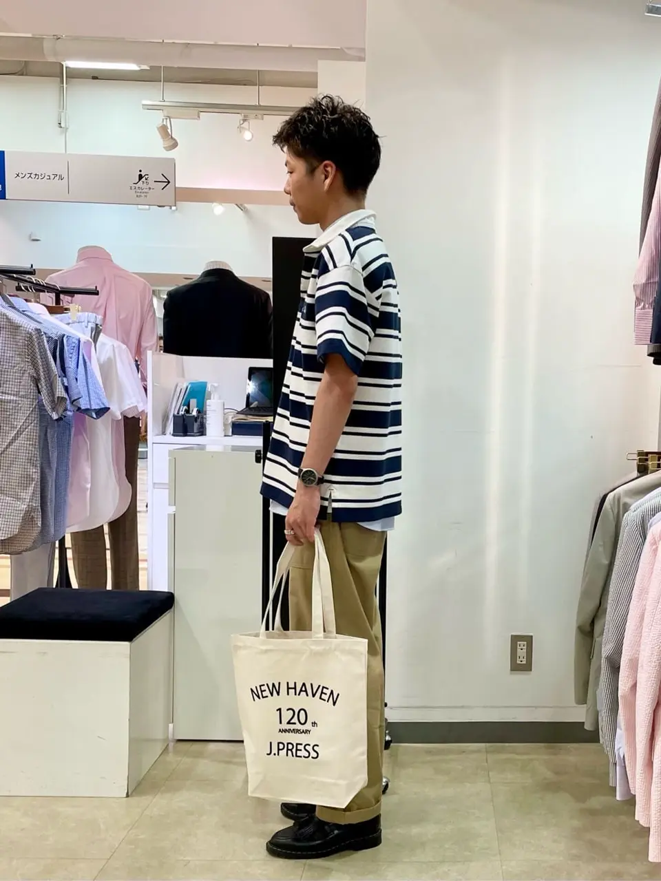 J.PRESS MEN 西本 コーディネート画像