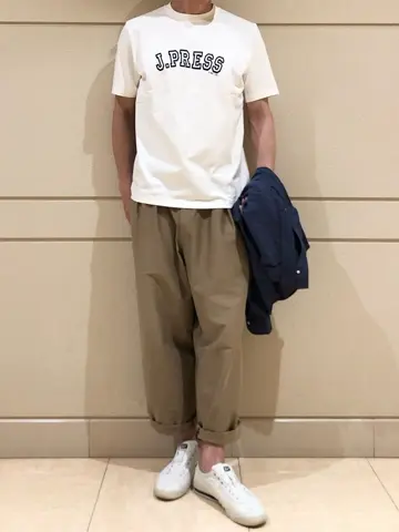 J.PRESS MEN 赤石 コーディネート画像