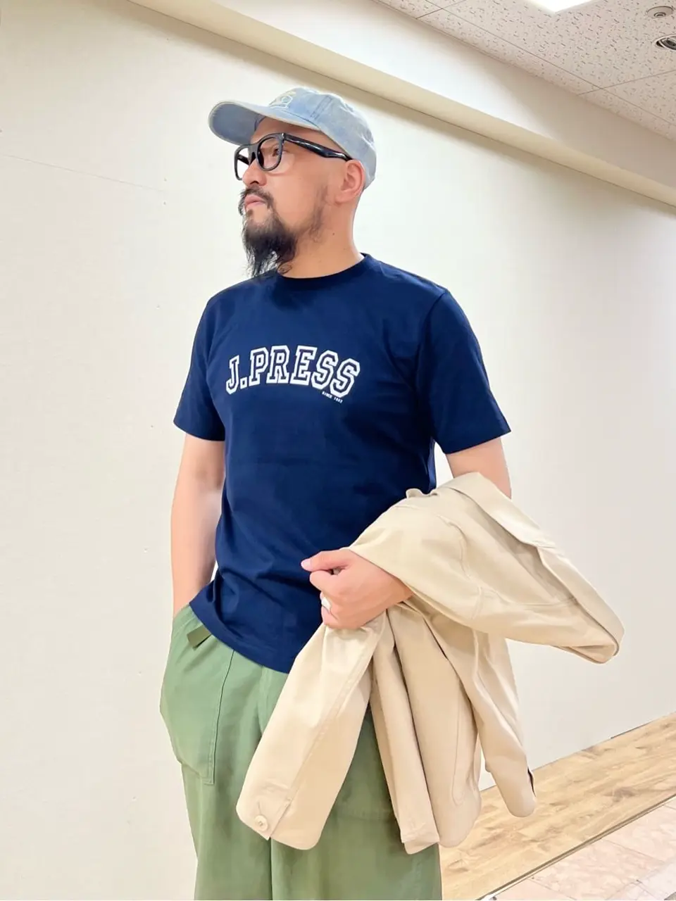 J.PRESS MEN 柳原 コーディネート画像