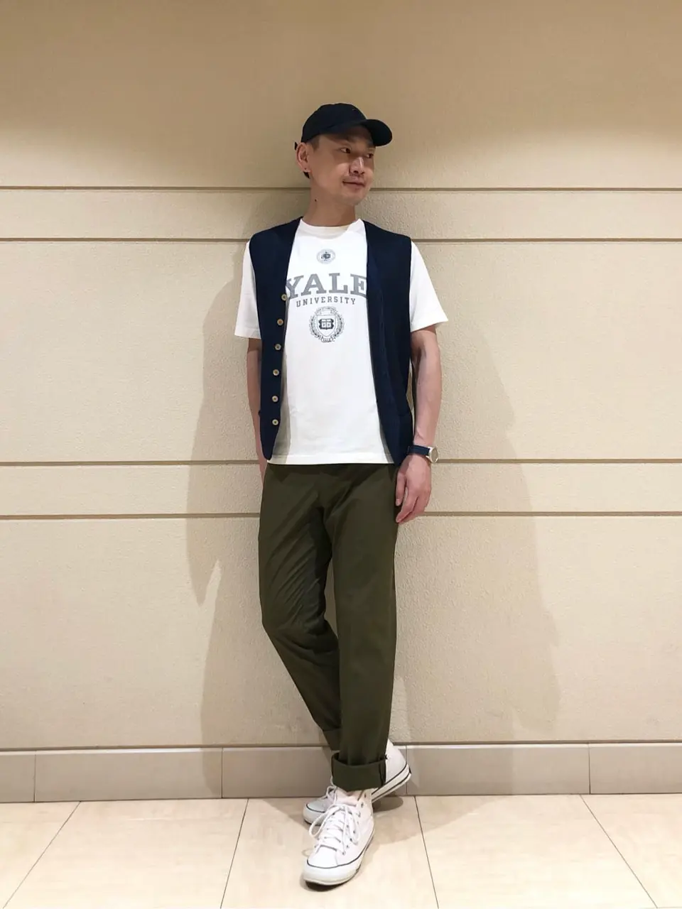  赤石 コーディネート画像