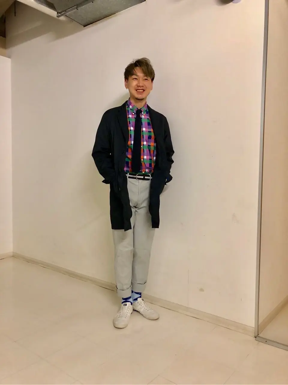  赤石 コーディネート画像