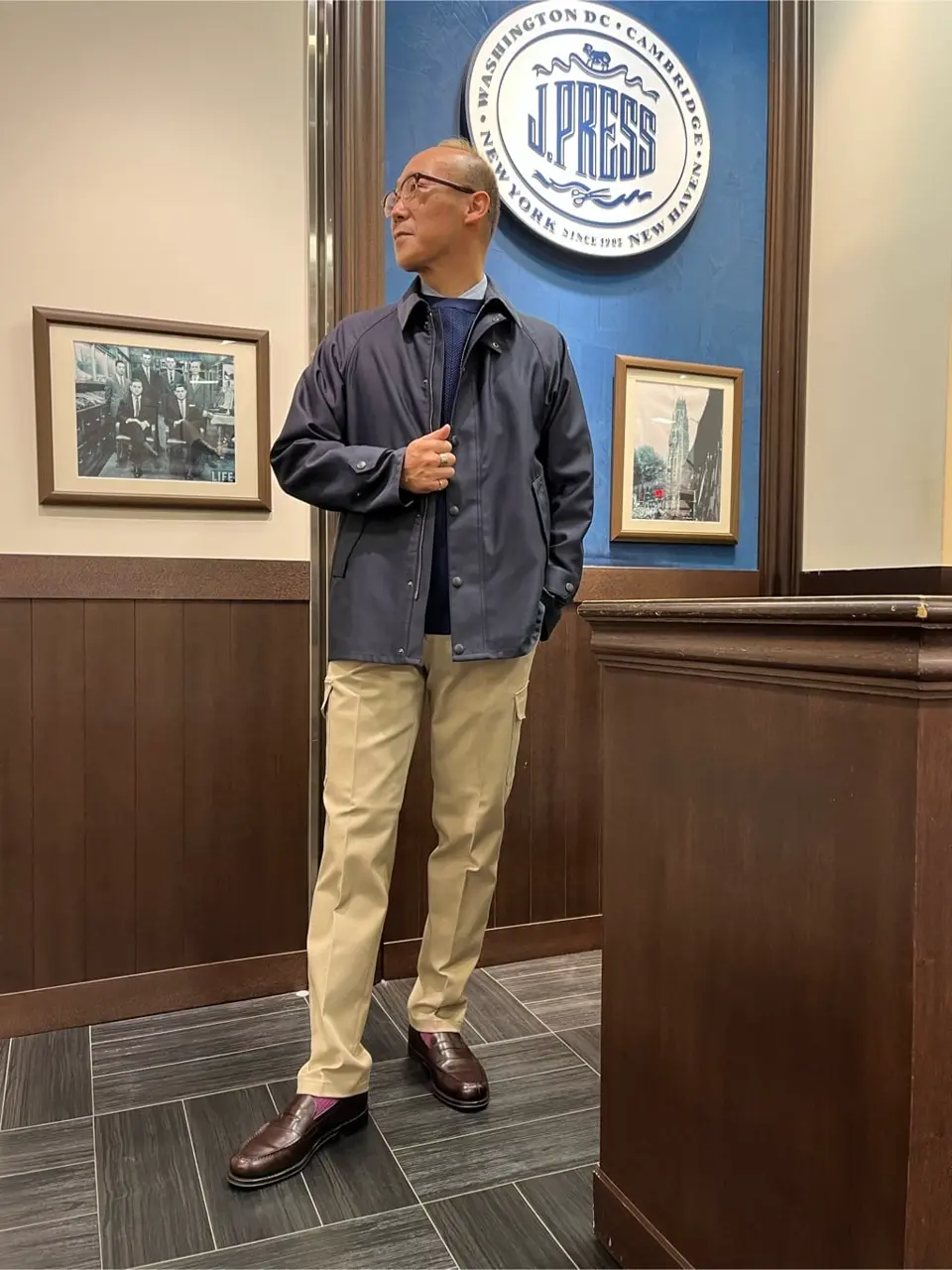 J.PRESS MEN 若山 コーディネート画像