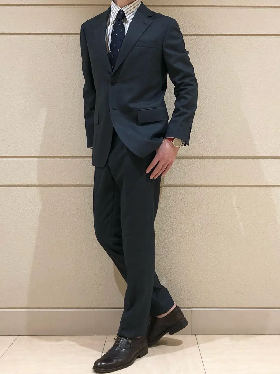 J.PRESS MEN 赤石 コーディネート画像