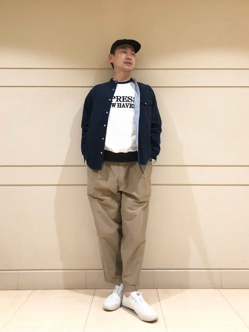  赤石 コーディネート画像