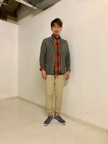 J.PRESS MEN 赤石 コーディネート画像