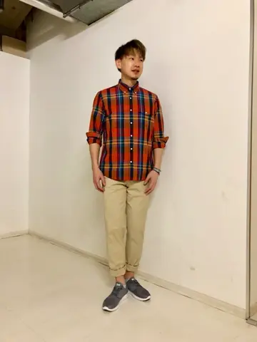 J.PRESS MEN 赤石 コーディネート画像