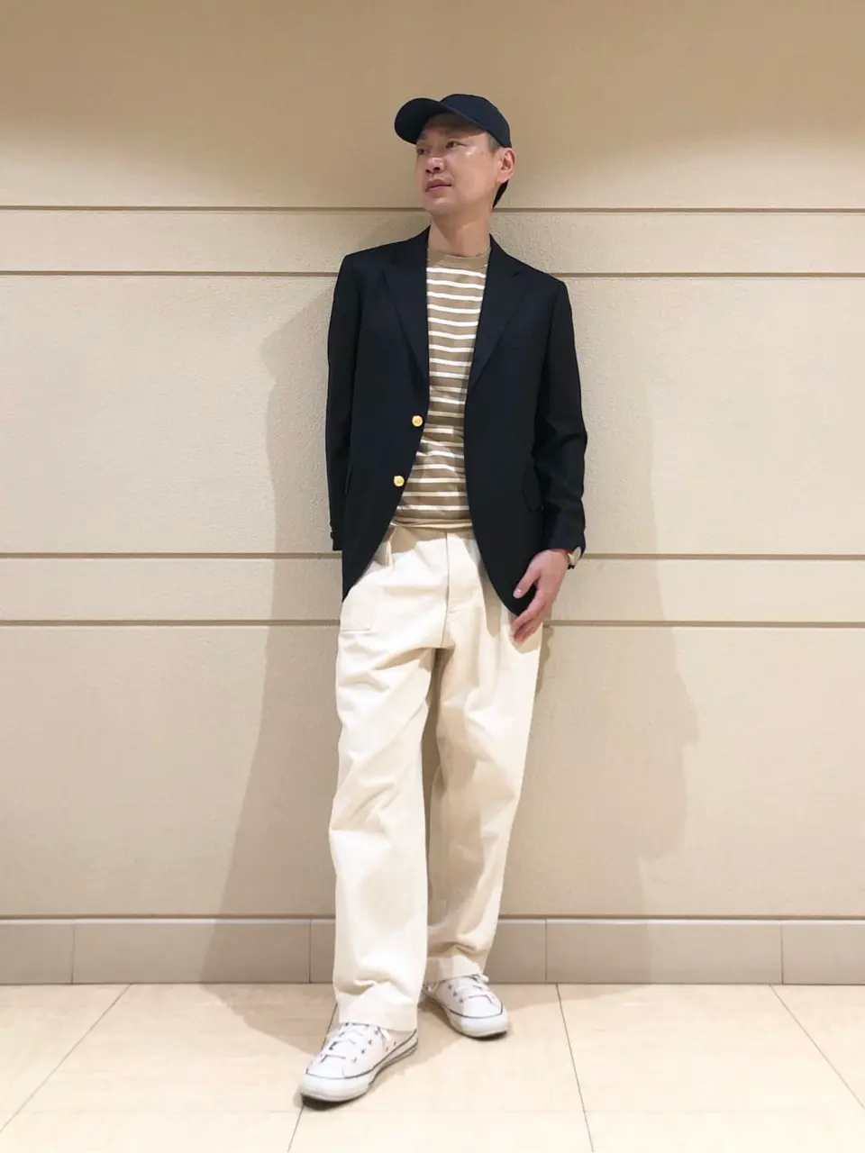  赤石 コーディネート画像