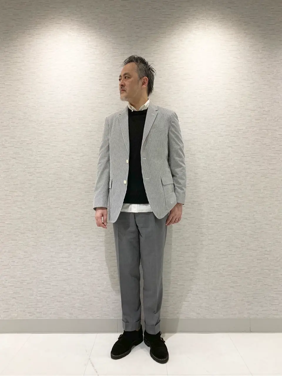  堤 コーディネート画像