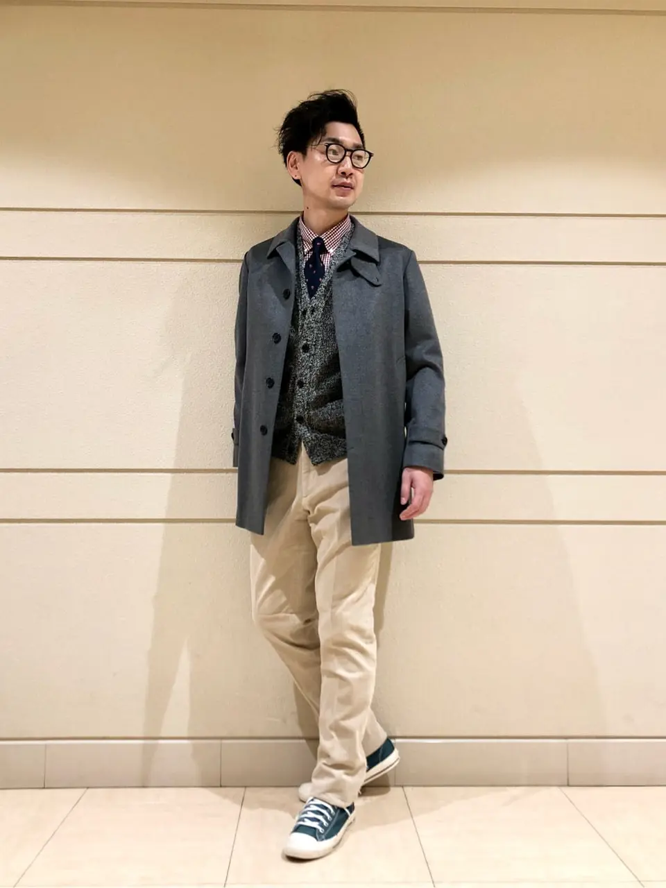  赤石 コーディネート画像