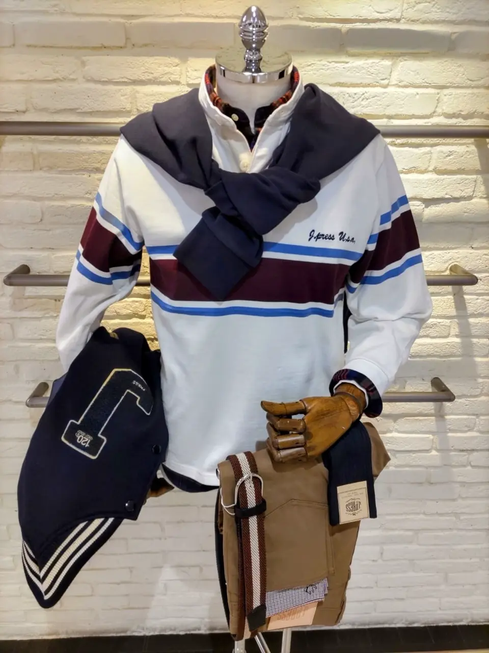 J.PRESS MEN 金澤 コーディネート画像