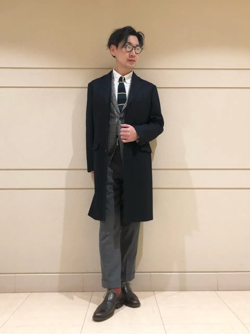  赤石 コーディネート画像