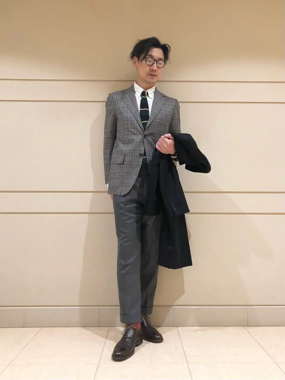 J.PRESS MEN 赤石 コーディネート画像