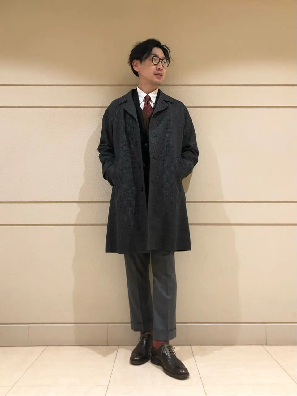  赤石 コーディネート画像