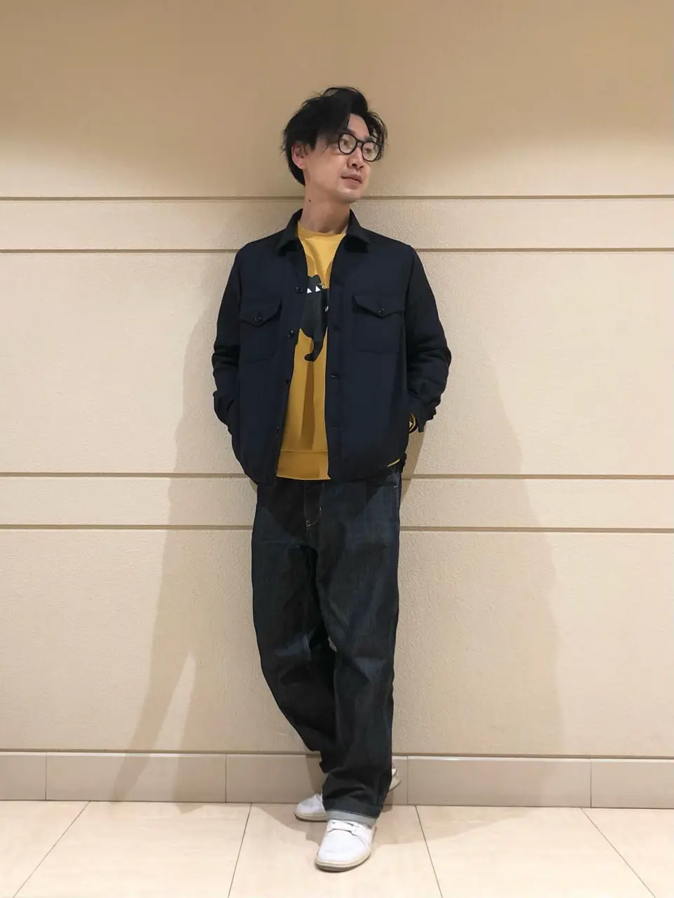  赤石 コーディネート画像