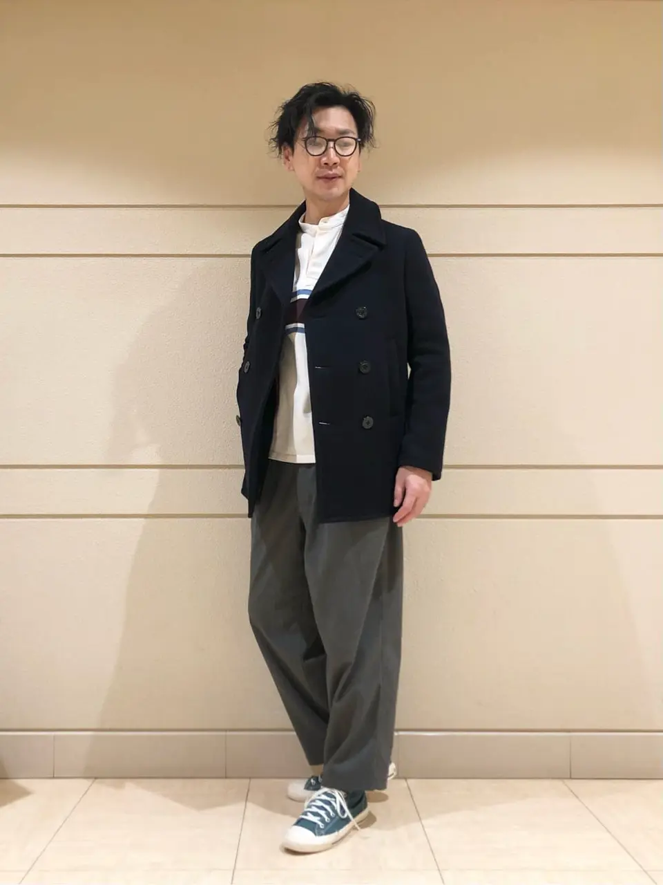  赤石 コーディネート画像