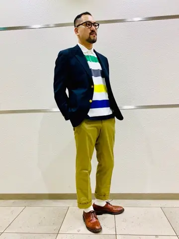 J.PRESS MEN 柳原 コーディネート画像