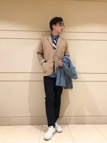 J.PRESS MEN 赤石 コーディネート画像