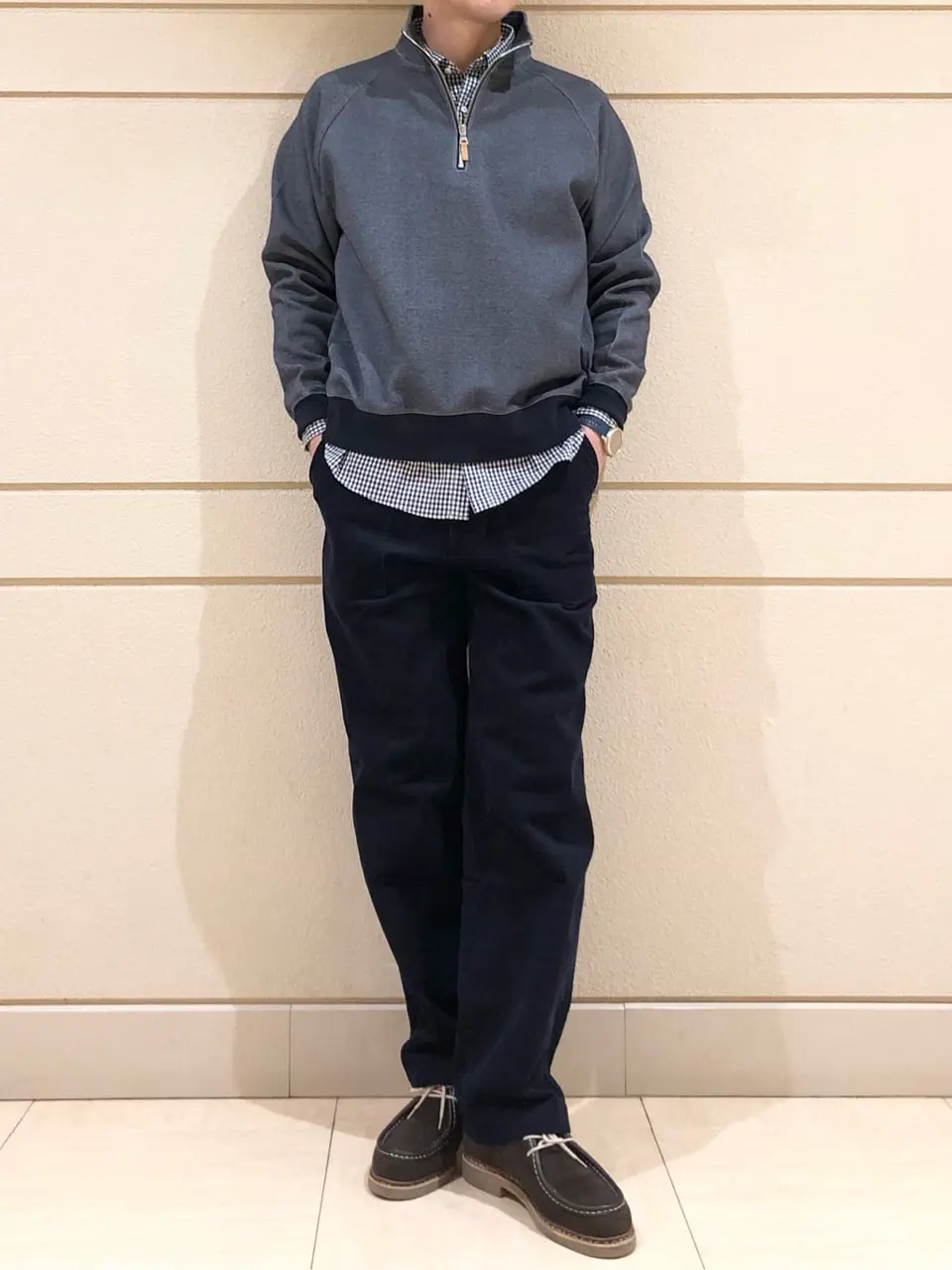 J.PRESS MEN 赤石 コーディネート画像