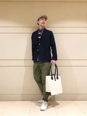 J.PRESS MEN 赤石 コーディネート画像