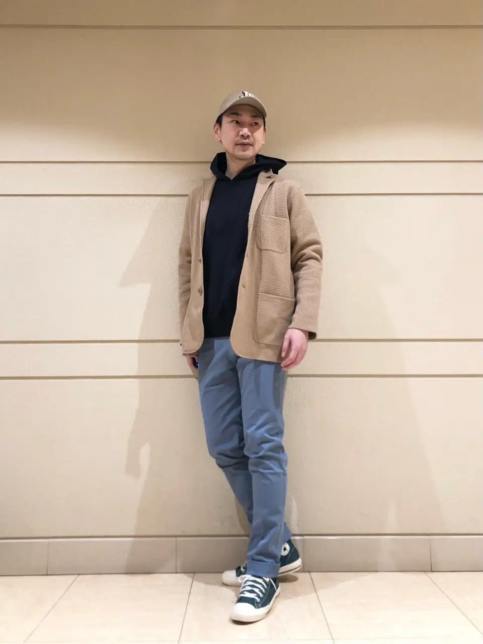  赤石 コーディネート画像