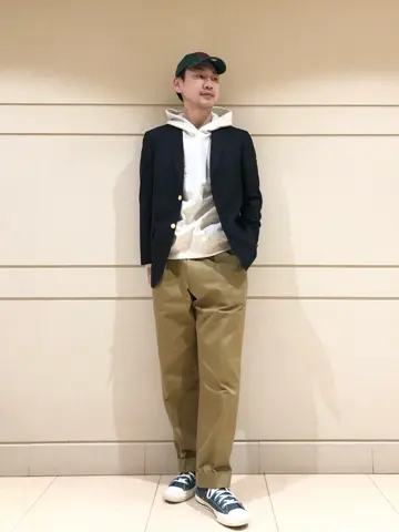 J.PRESS MEN 赤石 コーディネート画像