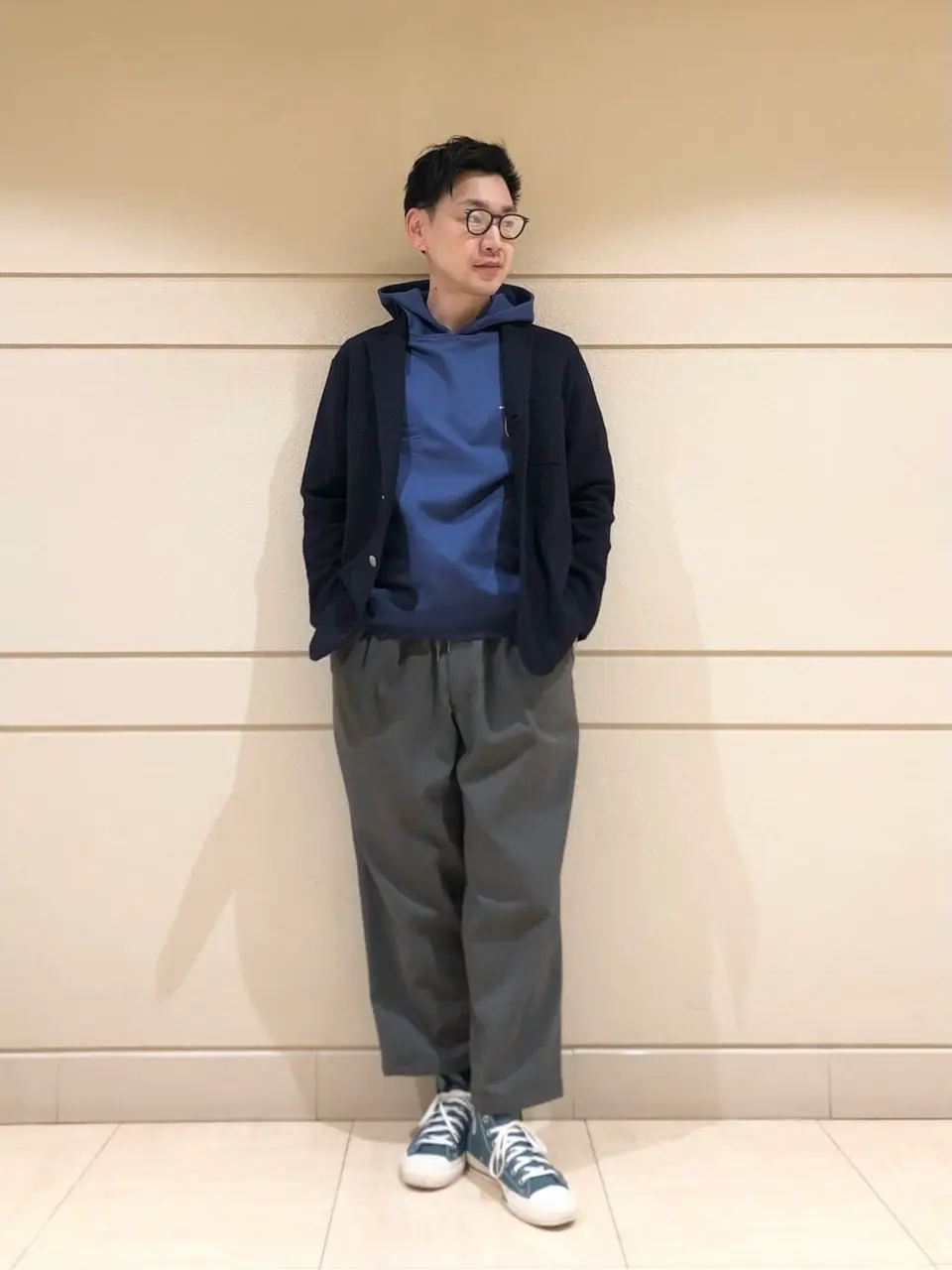  赤石 コーディネート画像