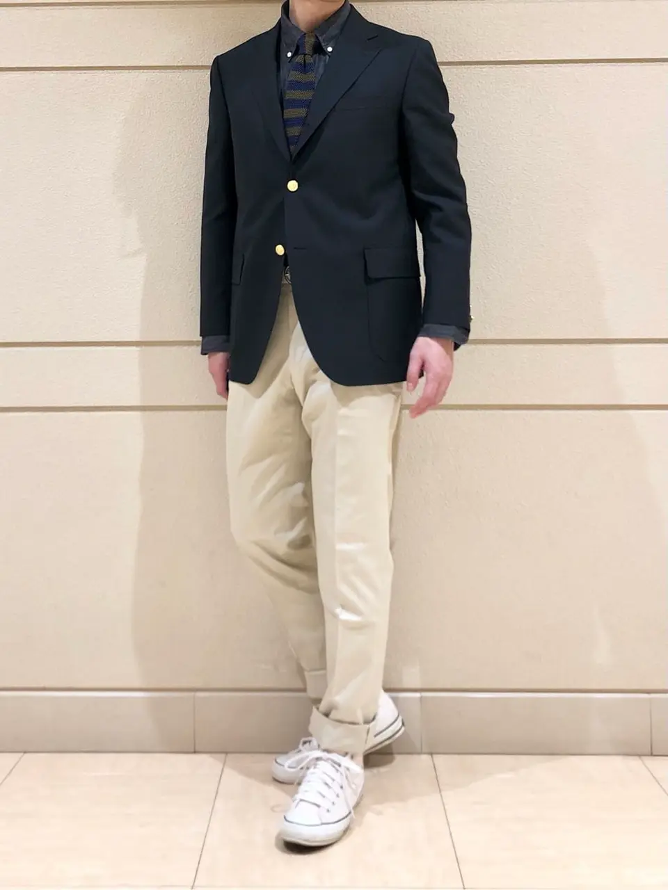 J.PRESS MEN 赤石 コーディネート画像