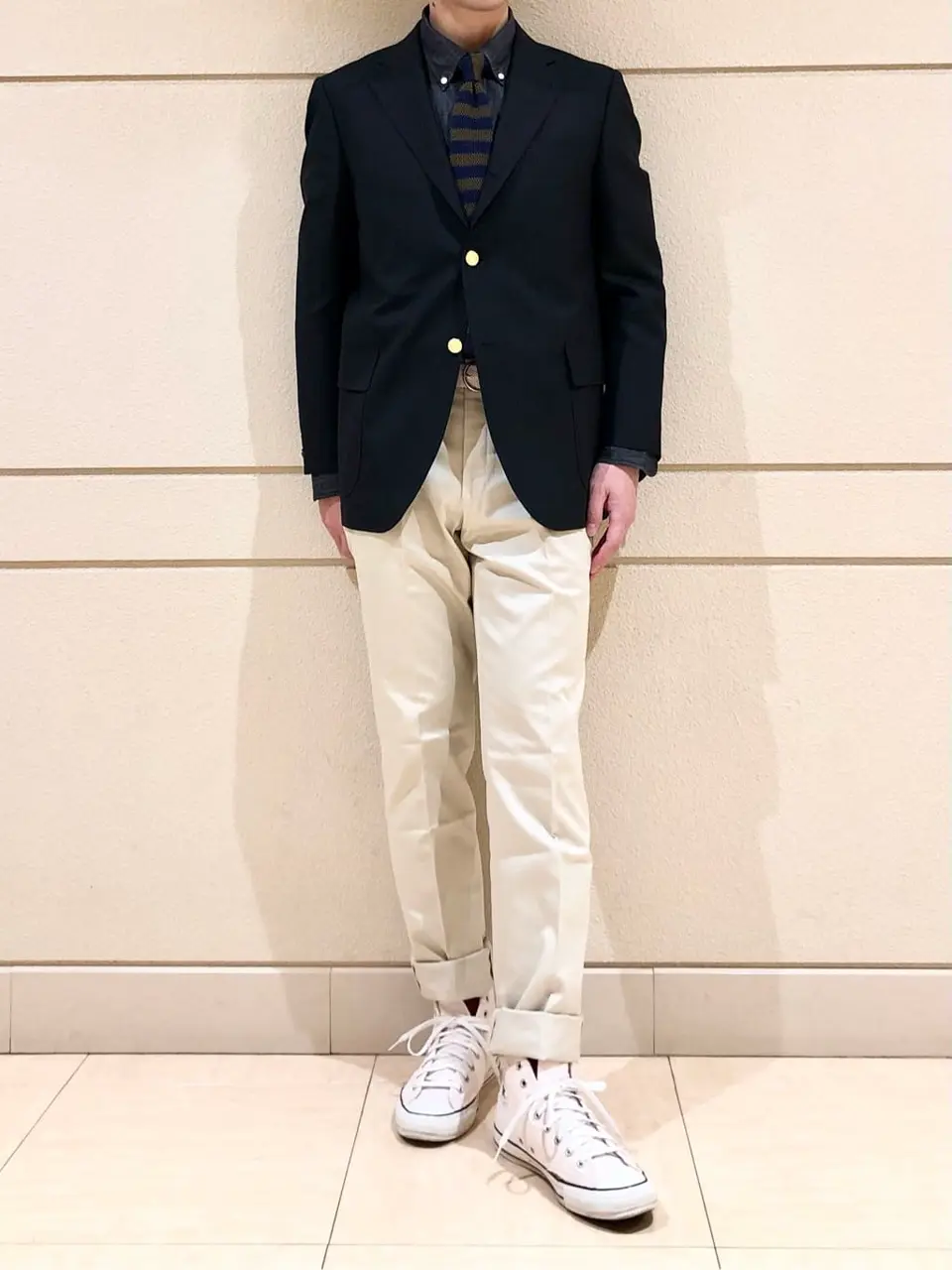 J.PRESS MEN 赤石 コーディネート画像