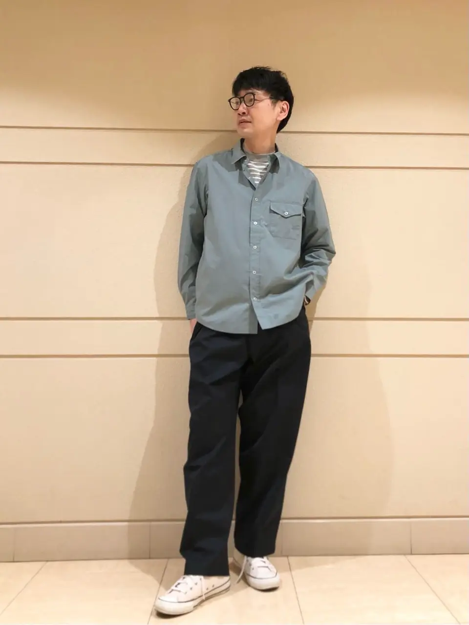  赤石 コーディネート画像