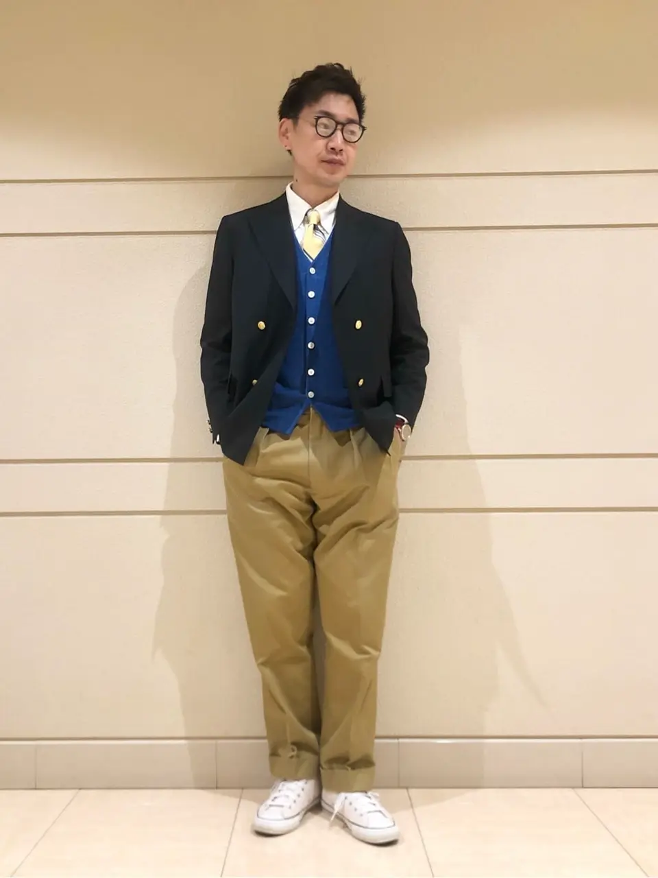  赤石 コーディネート画像