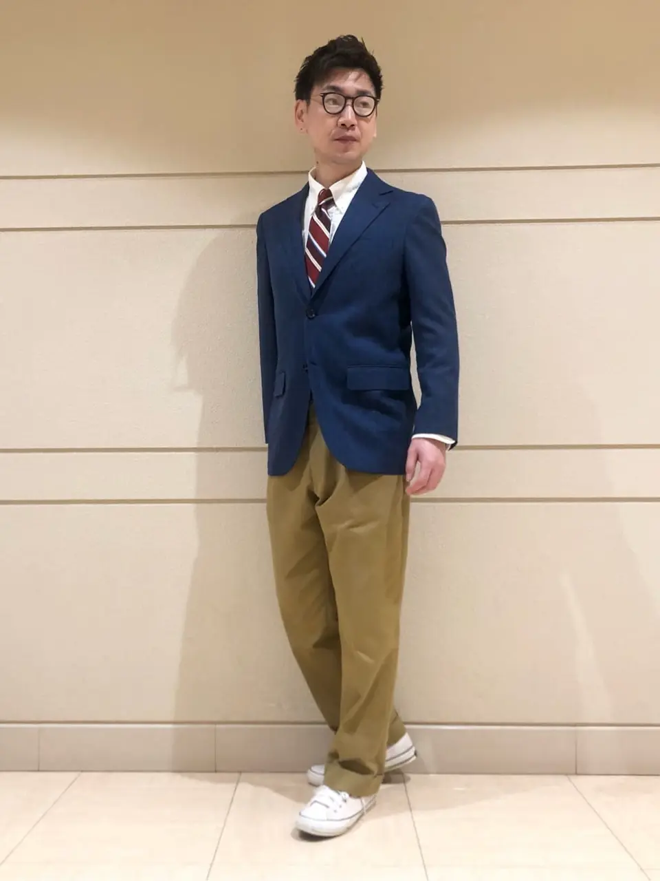  赤石 コーディネート画像