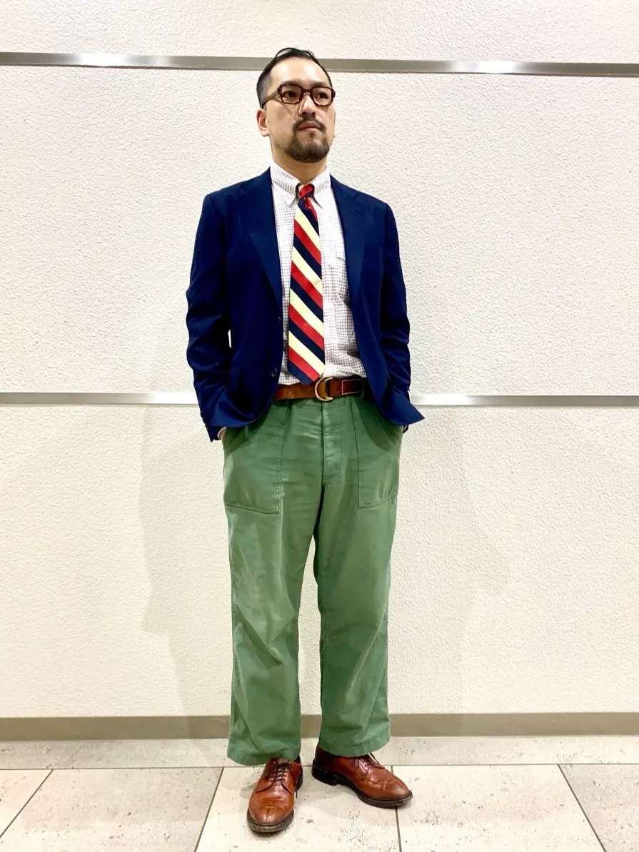 J.PRESS MEN 柳原 コーディネート画像