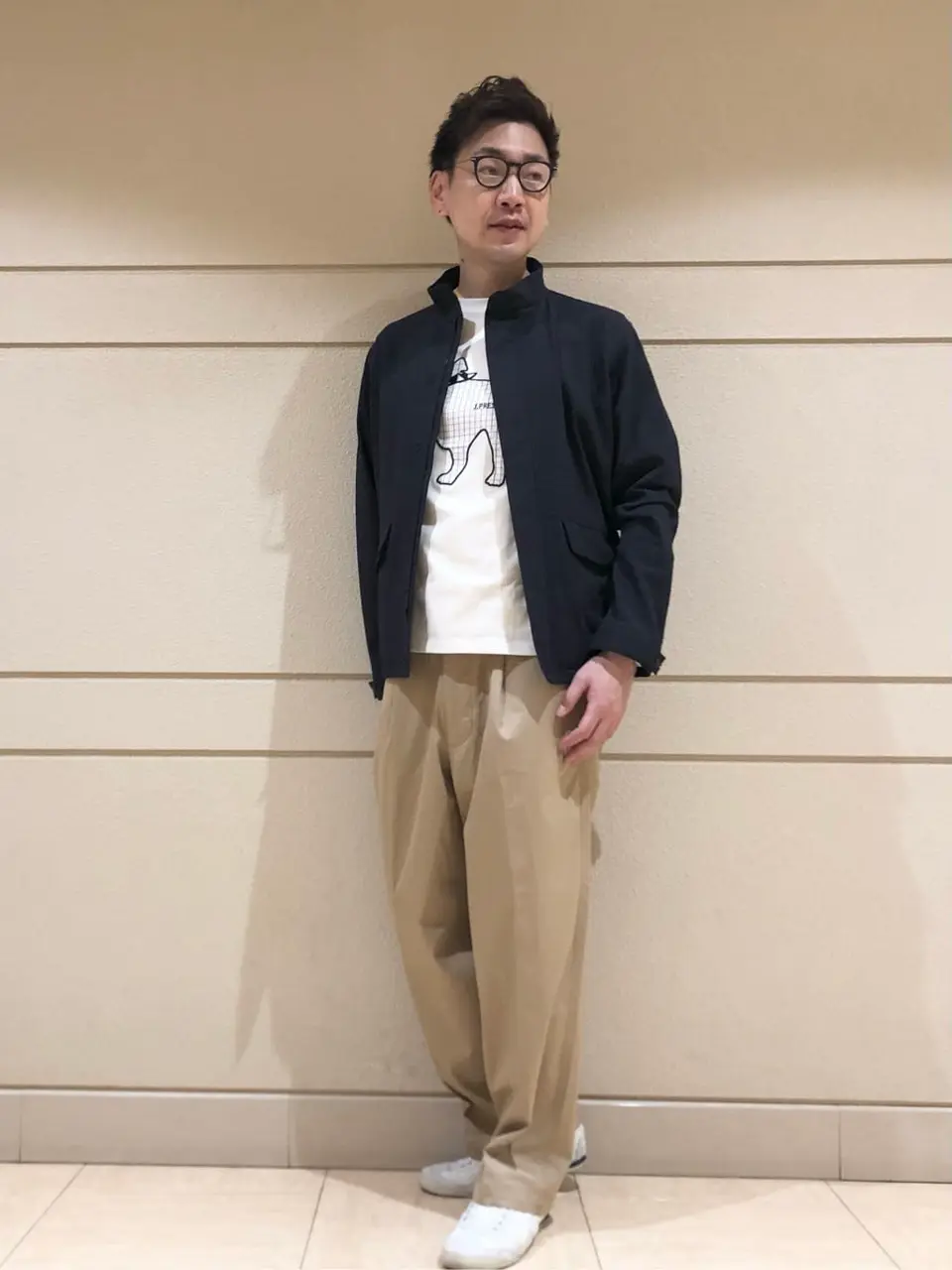  赤石 コーディネート画像