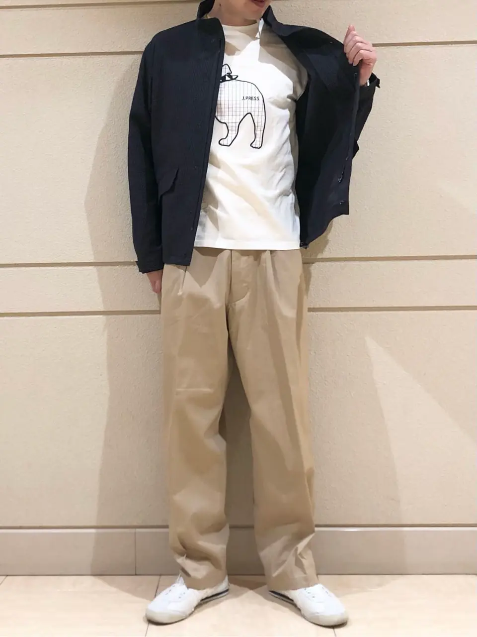 J.PRESS MEN 赤石 コーディネート画像