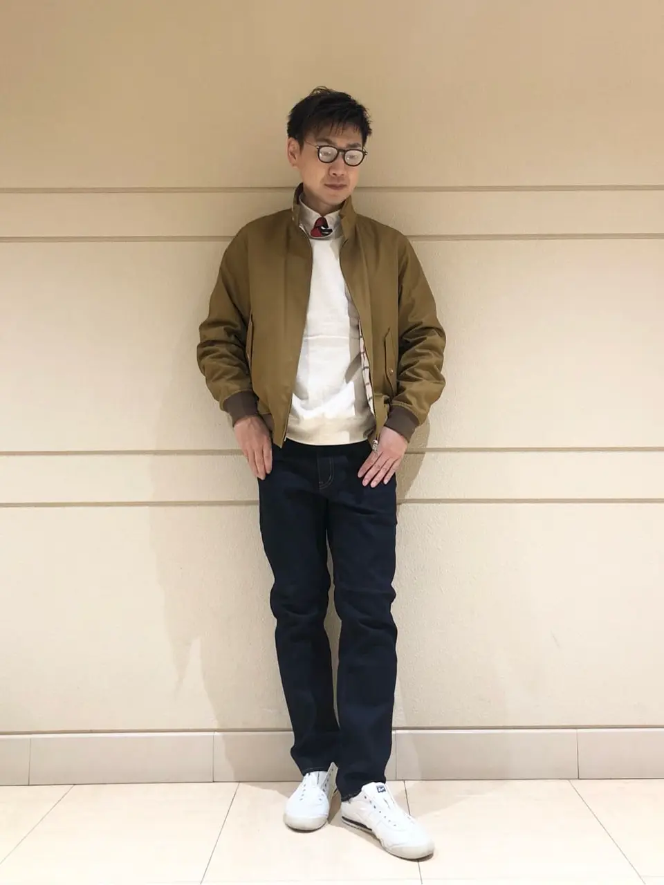 J.PRESS MEN 赤石 コーディネート画像