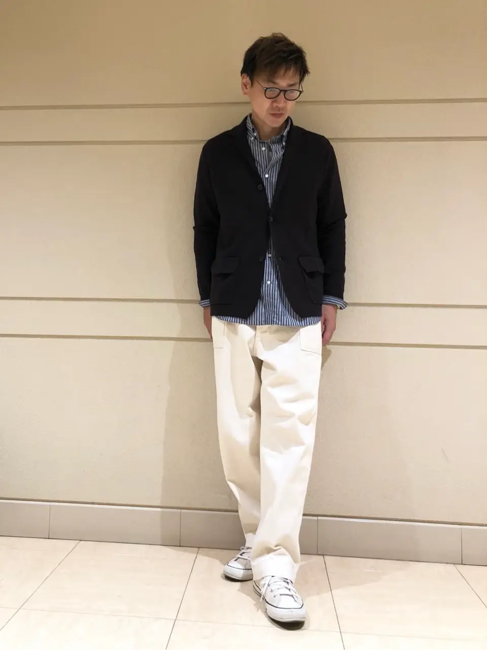 J.PRESS MEN 赤石 コーディネート画像