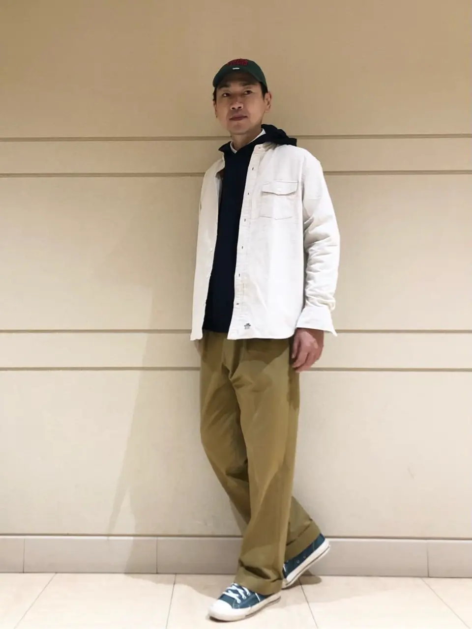  赤石 コーディネート画像