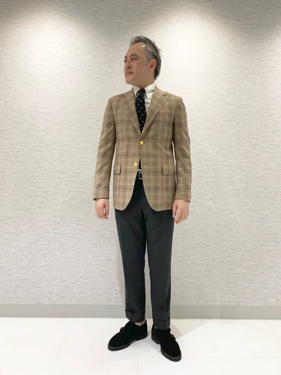 J.PRESS MEN 堤 コーディネート画像