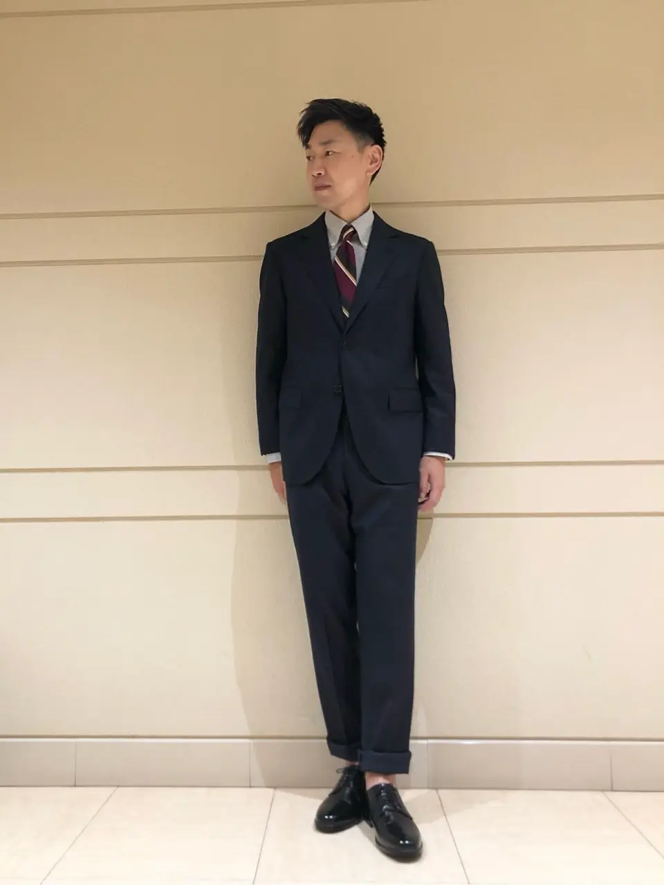 J.PRESS MEN 赤石 コーディネート画像