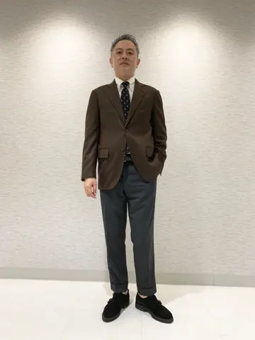 J.PRESS MEN 堤 コーディネート画像