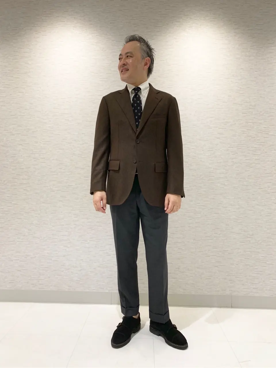 J.PRESS MEN 堤 コーディネート画像