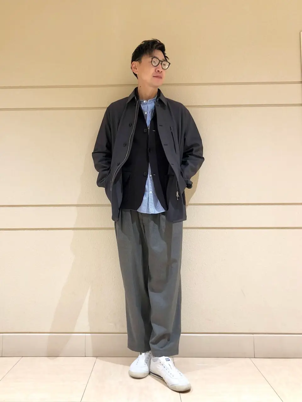  赤石 コーディネート画像