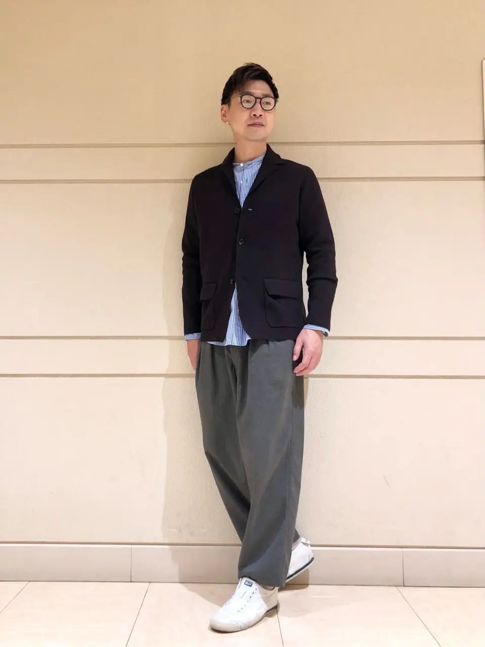  赤石 コーディネート画像