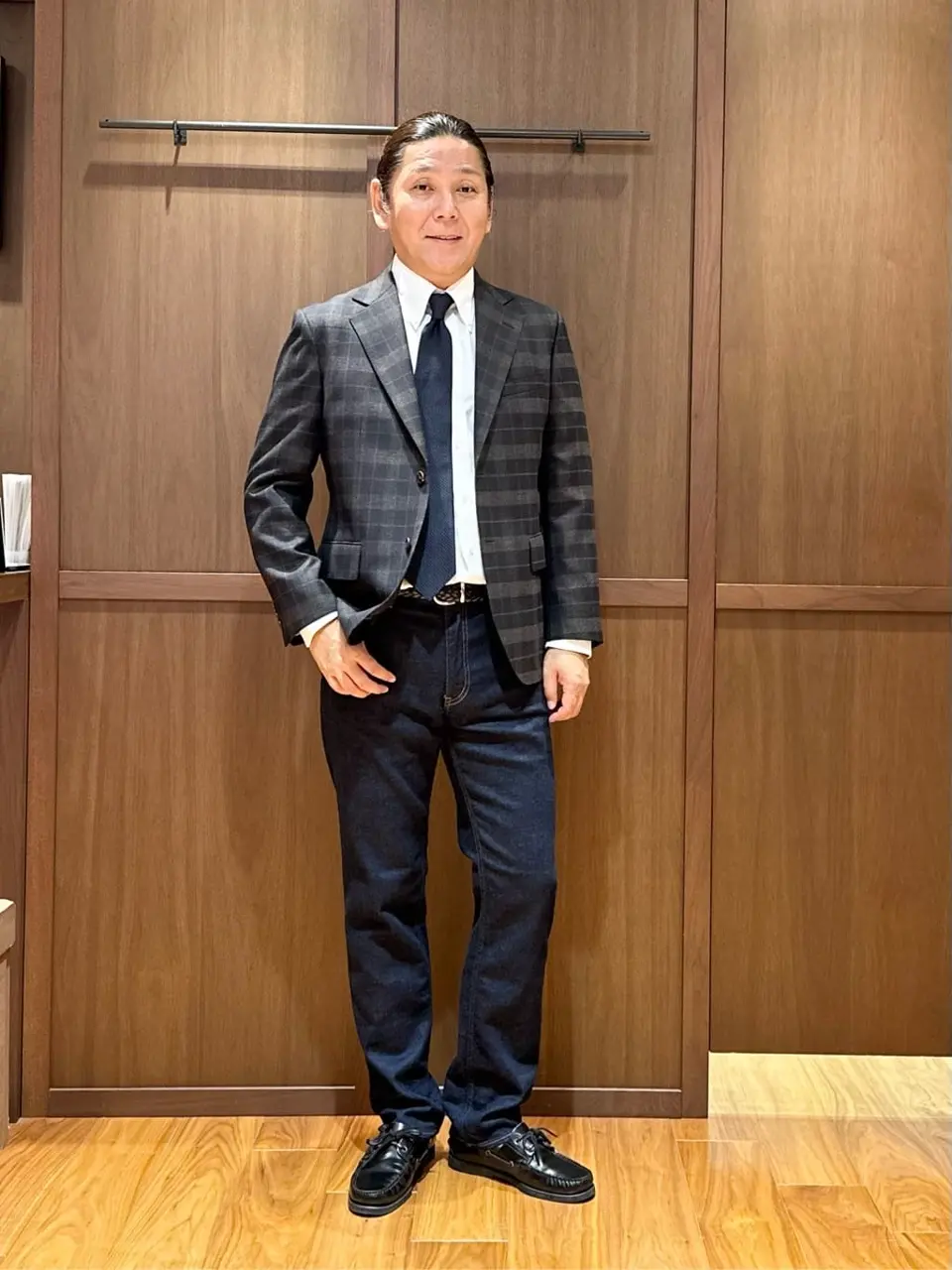 J.PRESS MEN 二瓶 コーディネート画像