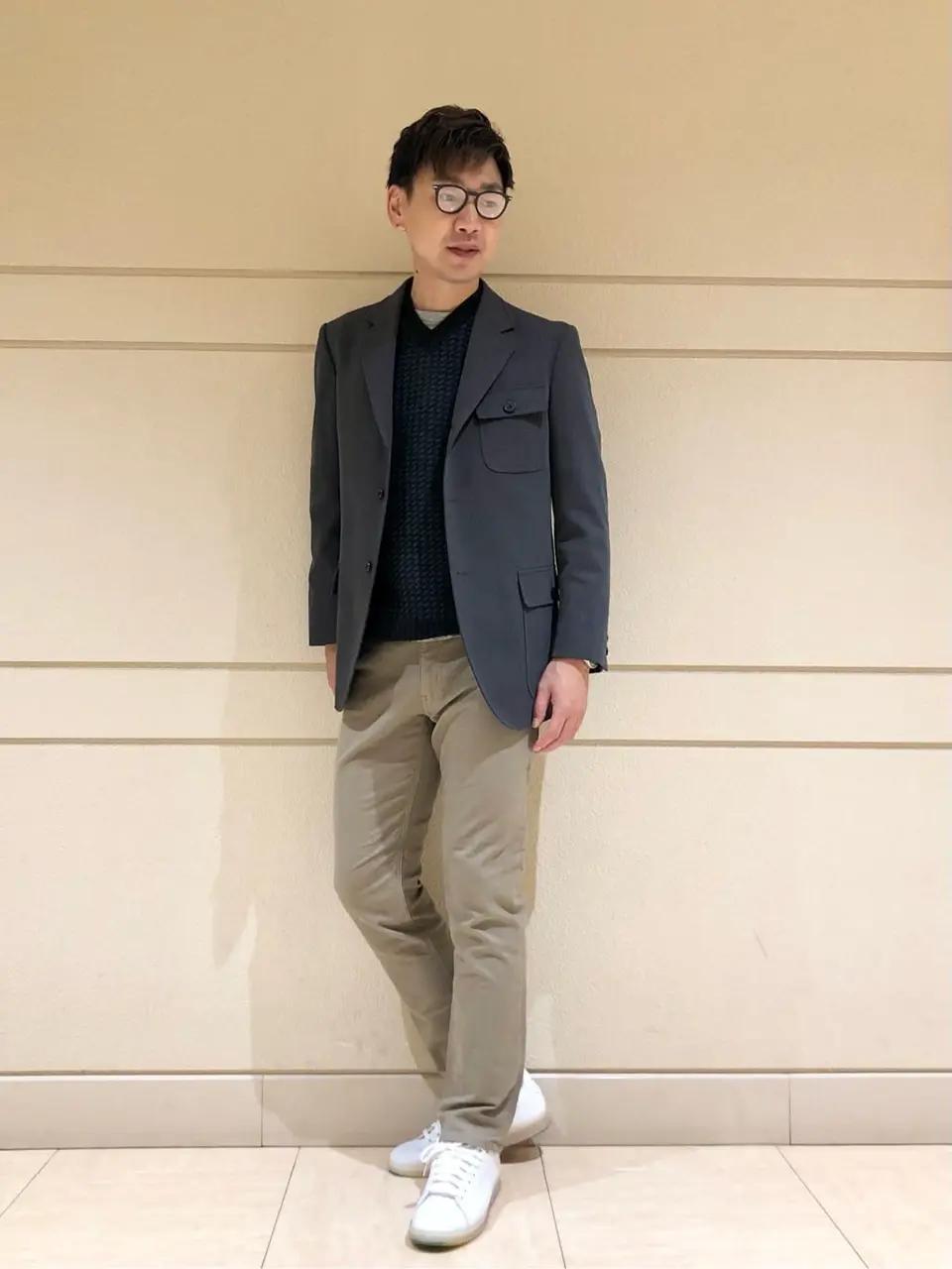  赤石 コーディネート画像